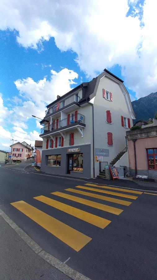 Aloha Chambres Port-Valais Dış mekan fotoğraf