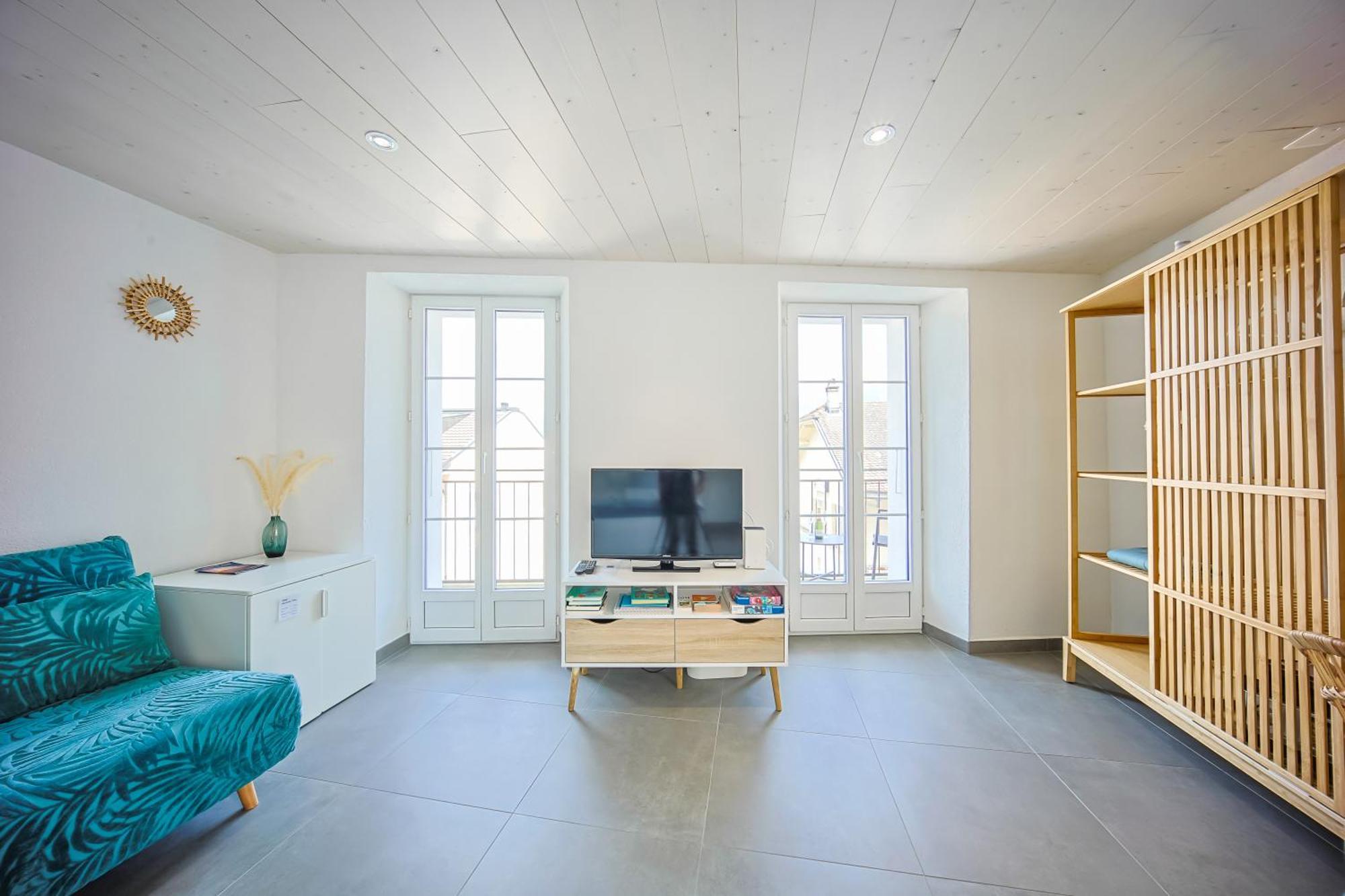 Aloha Chambres Port-Valais Dış mekan fotoğraf