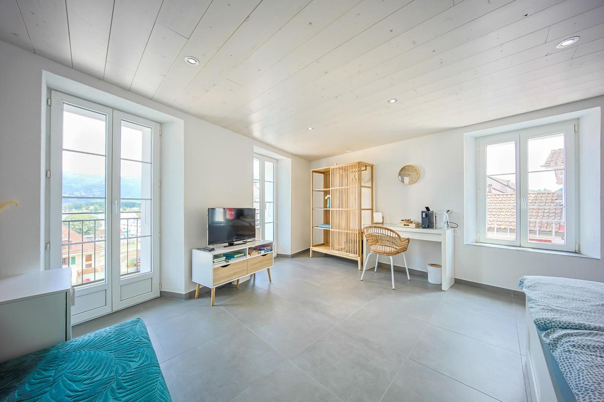 Aloha Chambres Port-Valais Dış mekan fotoğraf