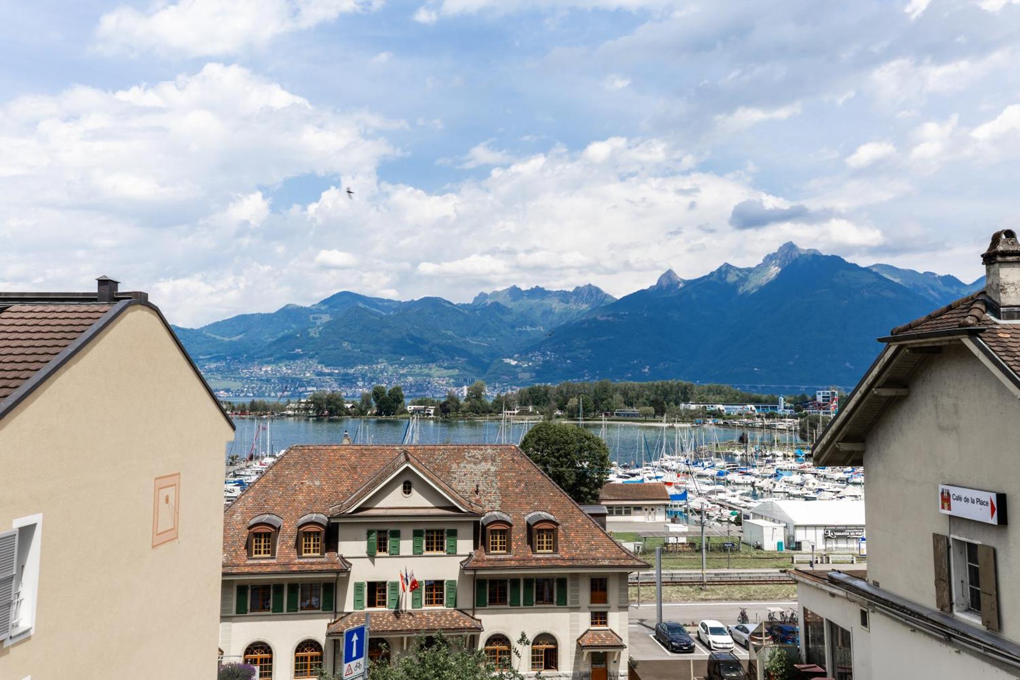 Aloha Chambres Port-Valais Dış mekan fotoğraf